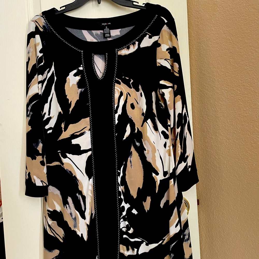 Style &Co printed blouse